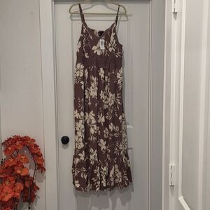 Torrid Purple And Cream Maxi Dress NWT Size 18/20